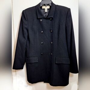 Rena Rowan Wool Crepe Pants Suit (2PC)